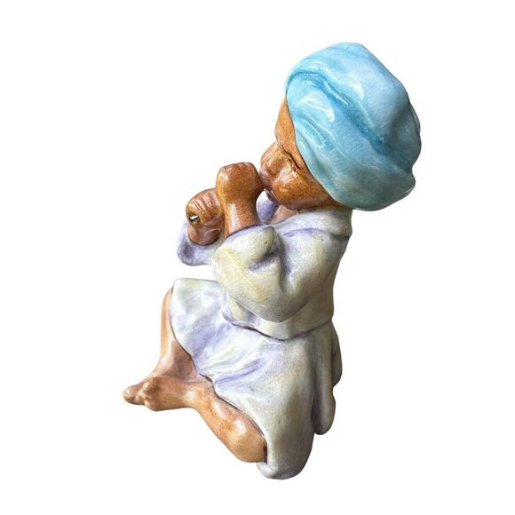 Royal Worcester Children of the Nations Porcelain Figurine Swami India 3.25" - Picture 5 of 8